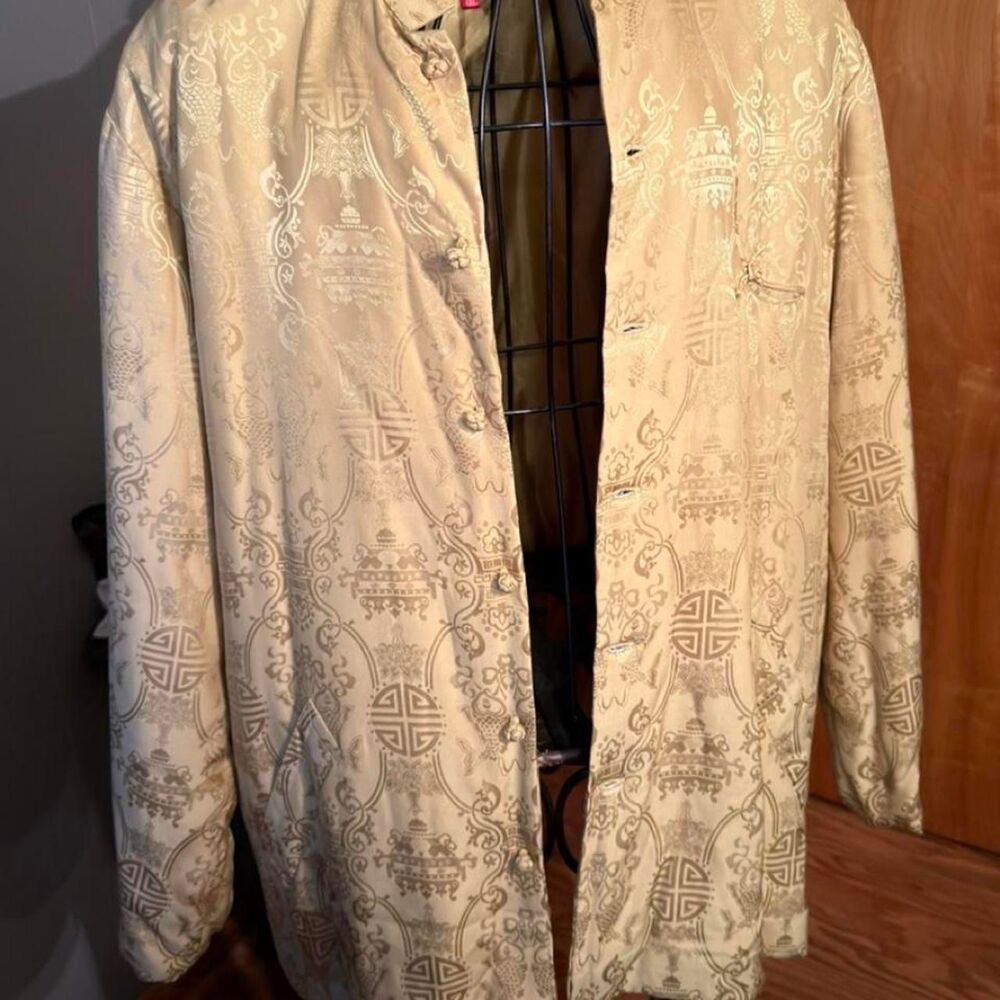 Men's Yellow and Gold Jacket